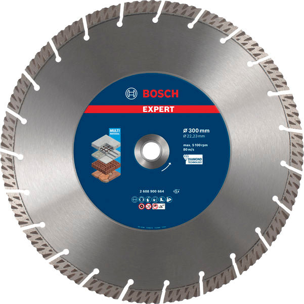 Produktbild von EXPERT Multi Material Diamanttrennscheibe, 300x22,23 mm