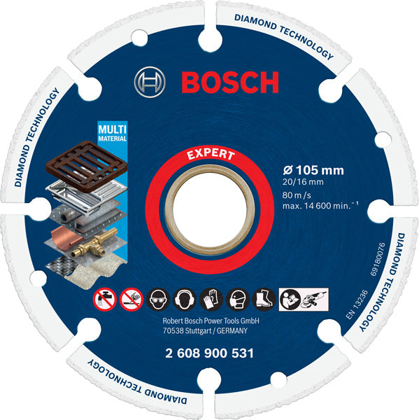 Produktbild von EXPERT Diamond Metal Wheel Trennscheibe, 105x20/16 mm