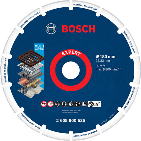 Produktbild von EXPERT Diamond Metal Wheel Trennscheibe, 180x22,23 mm