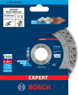 EXPERT Multi Material Diamant-Trennscheibe 125 x 22,23 mm
