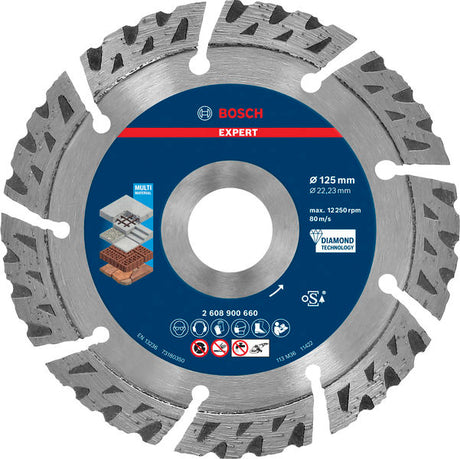Produktbild von EXPERT Multi Material Diamant-Trennscheibe 125 x 22,23 mm
