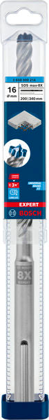 EXPERT Hammerbohrer Ø 16 x 200 x 340 mm SDS max-8X