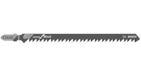 Produktbild von Stichsägeblatt T 344 D Speed for Wood, 3er-Pack