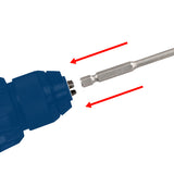 Universalhalter 10 x 55 mm 1/4" magnetisch