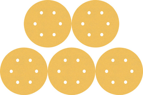 Produktbild Lieferumfang von EXPERT C470 Schleifscheibe, 150mm, K400, 6 Löcher, 5-tlg.