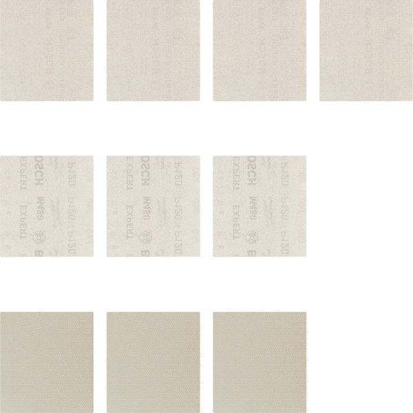 Produktbild Lieferumfang von EXPERT M480 Schleifnetz, 115x107mm, K80-180, 10-tlg.