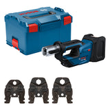 Produktbild von Bosch Akku-Presswerkzeug GPT 18V-19 mit Kit M inkl. L-BOXX 238