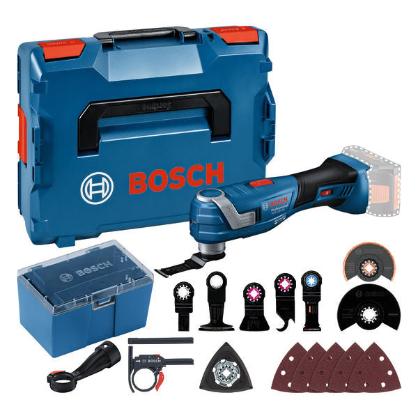 Produktbild von Bosch Akku-Multifunktionswerkzeug GOP 18V-34 mit Zubehör inkl. L-BOXX 136