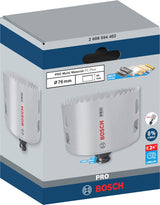 PRO Lochsäge Ø 76 x 44 mm Multi Material PC Plus