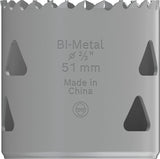 PRO Lochsäge Ø 51 x 44 mm mit Gewinde Multi Material