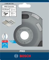 PRO Topfscheibe 50 x 125 mm 22,23 mm Concrete