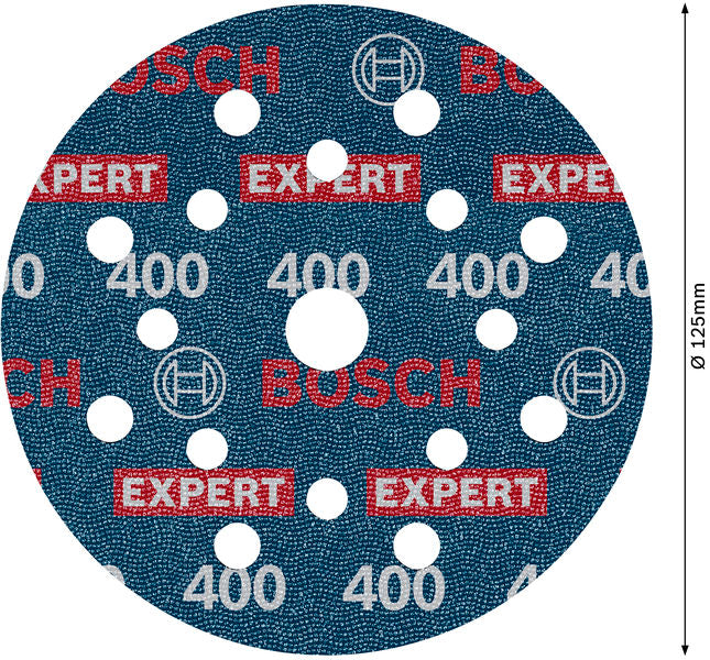 Folienschleifscheibe EXPERT O780 125 mm K400