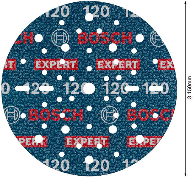 Folienschleifscheibe EXPERT O780 150 mm K120