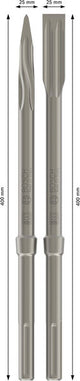 PRO Meißel-Set SDS max-5C 25 x 400 mm (4-teilig)