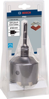 PRO Bohrkronen-Set 82 x 54 x 72 mm SDS plus-5 (3-teilig)