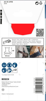 PRO Tauchsägeblatt 65 x 40 mm AII 65 APIB für Multifunktionswerkzeuge