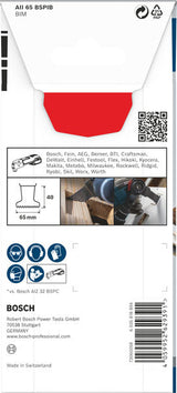 PRO Tauchsägeblatt 65 x 40 mm AII 65 BSPIB für Multifunktionswerkzeuge