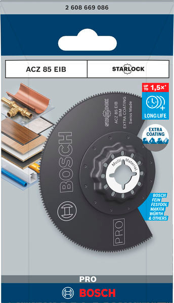 PRO Tauchsägeblatt 85 mm ACZ 85 EIB für Multifunktionswerkzeuge