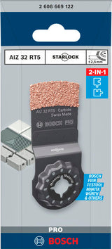 PRO Tauchsägeblatt 2,5 x 32 mm AIZ 32 RT5 für Multifunktionswerkzeuge