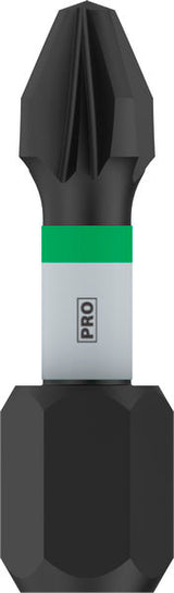 PRO Schrauberbit PZ2 25 mm Pozidriv Impact Bit (2-teilig)