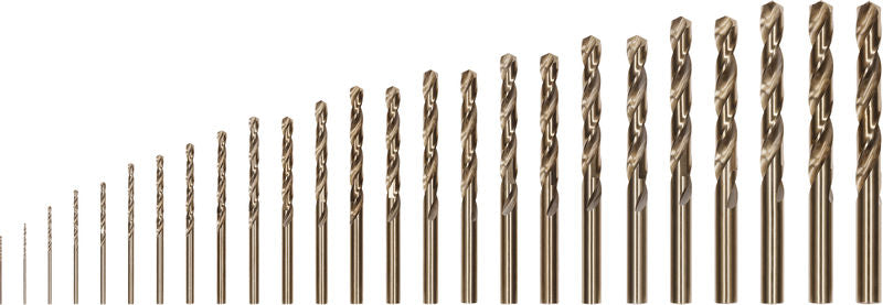 Produktbild von PRO Stainless Steel HSS-Co Spiralbohrer-Set, 25-tlg.
