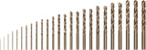 Produktbild von PRO Stainless Steel HSS-Co Spiralbohrer-Set, 25-tlg.