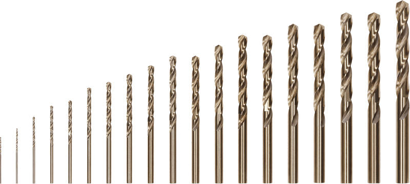 Produktbild von PRO Stainless Steel HSS-Co Spiralbohrer-Set, 19-tlg.
