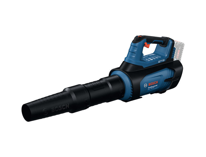 Akku-Laubbläser GBL 18V-800 von Bosch mit bürstenlosem Motor.