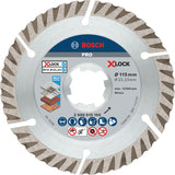 Produktbild von PRO Multi Material X-LOCK Diamanttrennscheibe, 115 x 22,23 mm