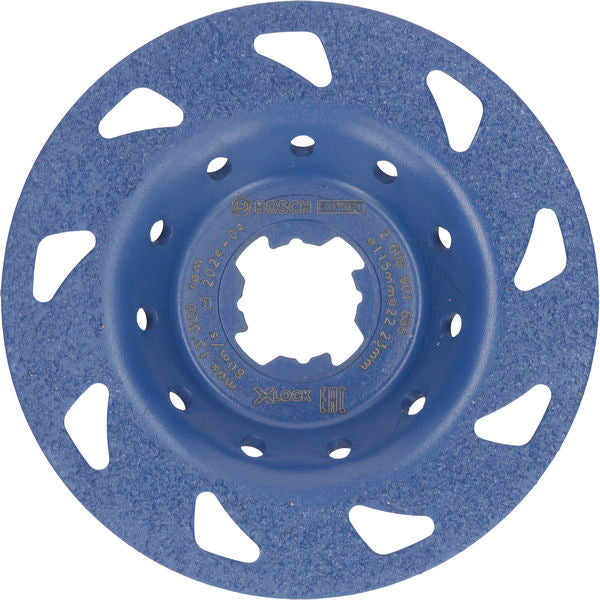 Produktbild von EXPERT Multi Material Carbide-Topfscheibe fein, flach, X-LOCK, 115 mm, 22,23 mm
