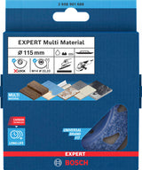 Topfscheibe EXPERT Multi Material Carbide medium schräg X-LOCK 115 x 22,23 mm