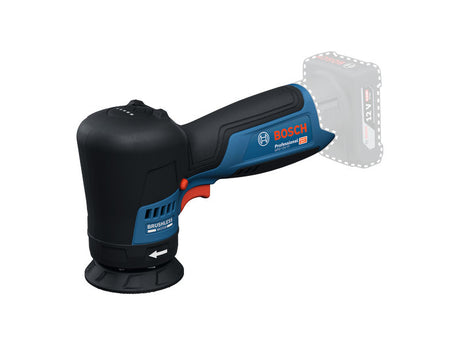 Poliermaschine Bosch GPO 12V-77 mit bürstenlosem Motor.