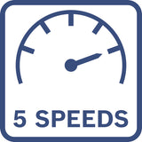 5 Geschwindigkeiten Icon