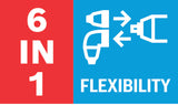 6-in-1-Flexibilität Icon