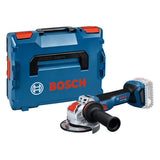 Produktbild von Bosch Winkelschleifer mit X-LOCK GWX 18V-11 S inkl. L-BOXX 136