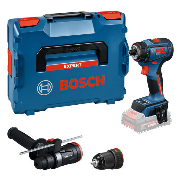Produktbild von Bosch Expert Akku-Bohrschrauber-Set EXSR18V-90FC mit Handgriff & Koffer