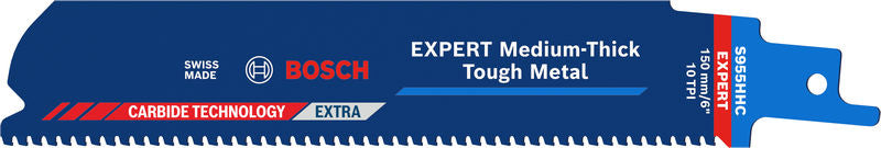 Produktbild von EXPERT Medium-Thick Tough Metal S955HHC Säbelsägeblatt, 10-tlg.