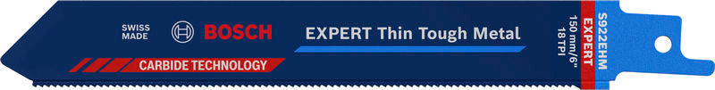 Produktbild von EXPERT S922EHM Thin Tough Metal Säbelsägeblatt, 3-tlg.