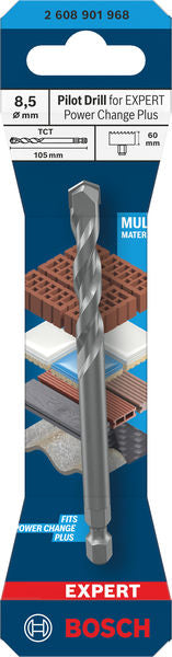 EXPERT Zentrierbohrer Ø 8,5 x 60 x 105 mm TCT für Power Change Plus