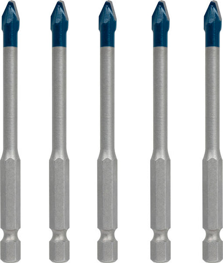Produktbild von EXPERT HEX-9 Hard Ceramic HEX-9 Bohrer-Set, 6 x 90 mm, 5-tlg.