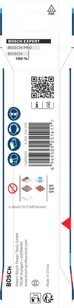 EXPERT Bohrer Ø 6 x 90 mm HEX-9 Hard Ceramic