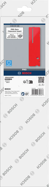 Bosch PRO Zero-Clearance-Einsatz für Tischkreissägen.