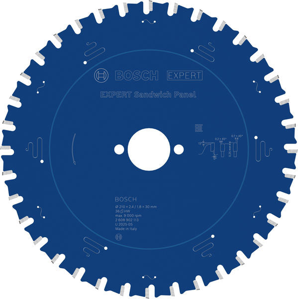 Produktbild von EXPERT Steel Kreissägeblatt, 210x30 mm,Z36
