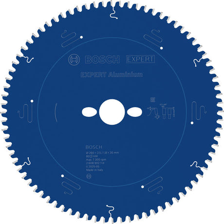 Produktbild von EXPERT Aluminium Kreissägeblatt, 260x30 mm, Z80
