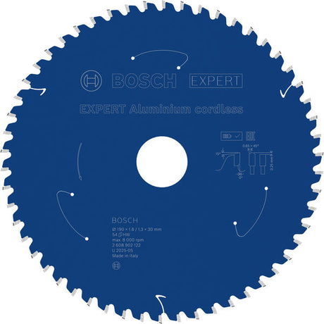 Produktbild von EXPERT Aluminium Kreissägeblatt, 190x30 mm, Z54