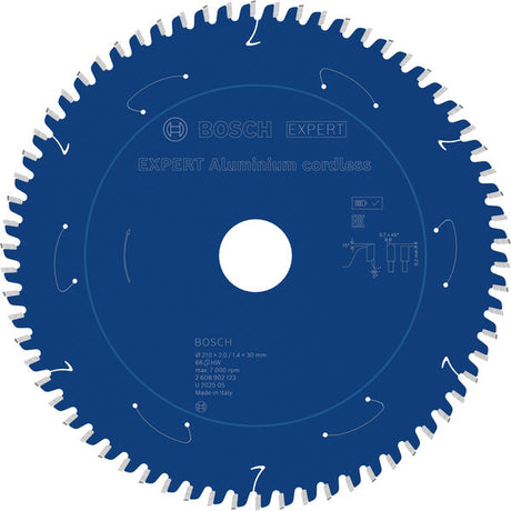 Produktbild von EXPERT Aluminium Kreissägeblatt, 210x30 mm, Z66