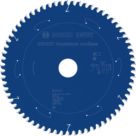 Produktbild von EXPERT Aluminium Kreissägeblatt, 216x30 mm, Z66