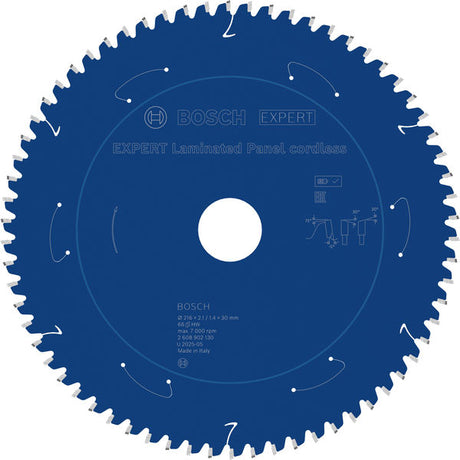 Produktbild von EXPERT Laminated Panel Kreissägeblatt, 216x2,1x30 mm, Z66