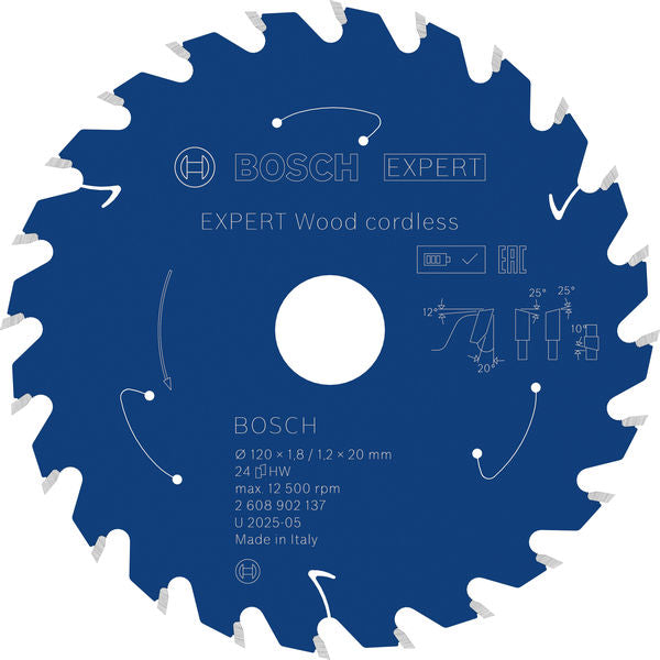Produktbild von EXPERT Wood Kreissägeblatt, 120x20 mm, Z24
