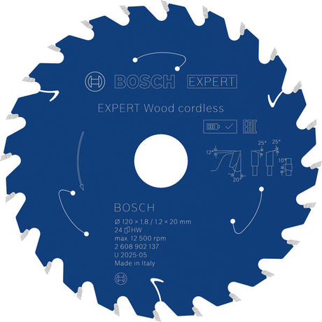 Produktbild von EXPERT Wood Kreissägeblatt, 120x20 mm, Z24